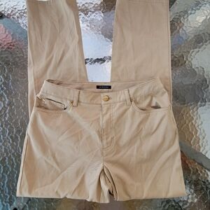 Jones New York Khaki Straight Leg Pants